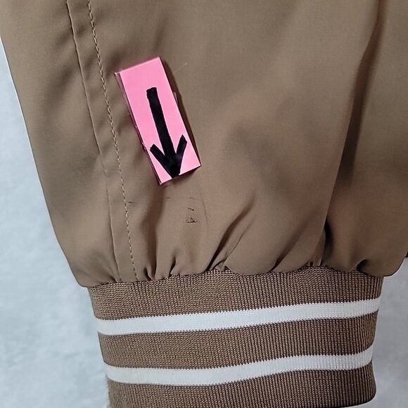 Outdoor Jacket Always Striving For Excellence Tan Men's Size XXL Bomber Jacket - Picture 3 of 14